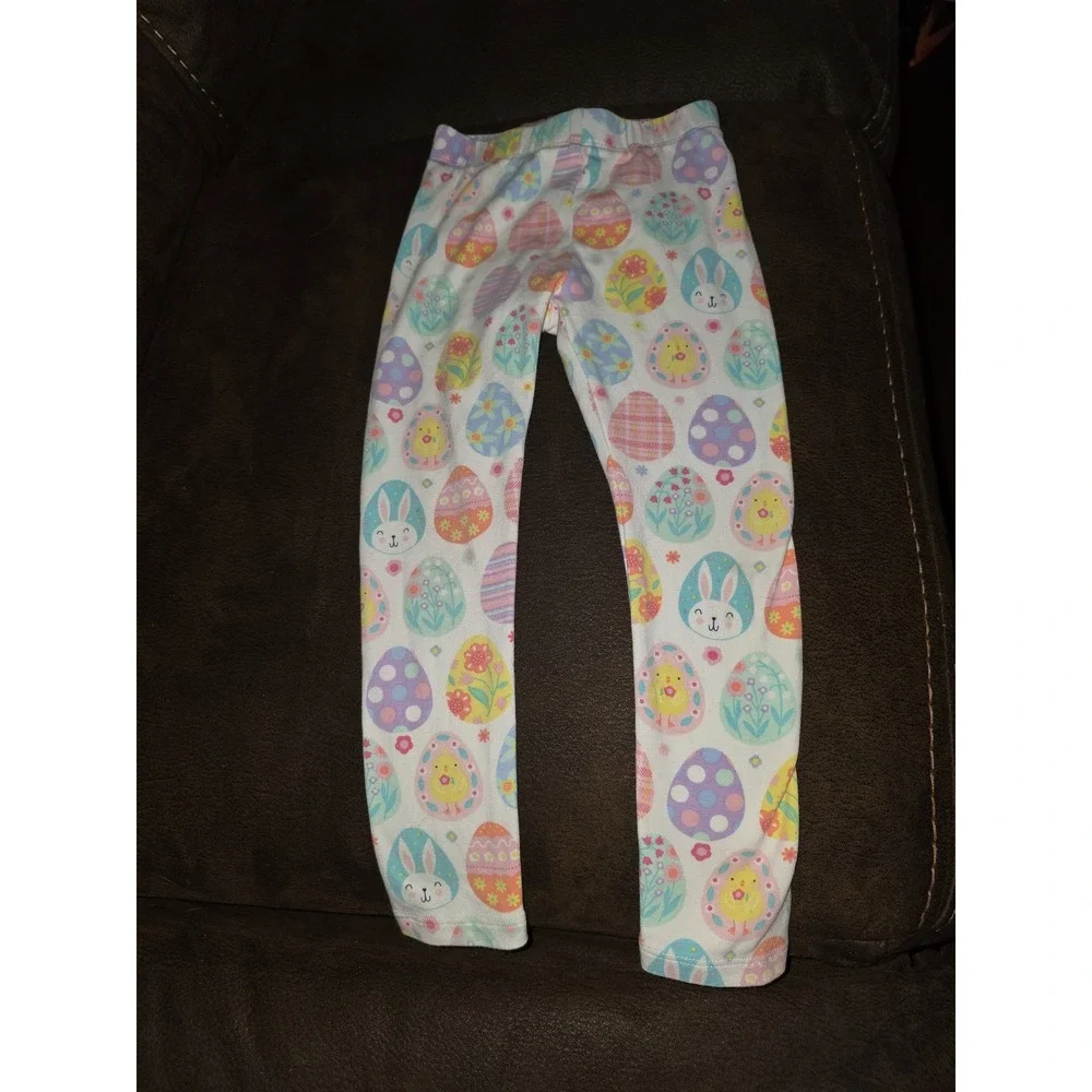 Gymboree spring celebrations easter bunny egg leggings size‎ 4t
